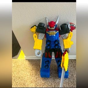 Boys poseable action figure with sword